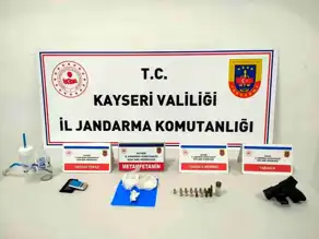 Kayseri Bünyan'da Uyuşturucu Operasyonu: 2 Gözaltı