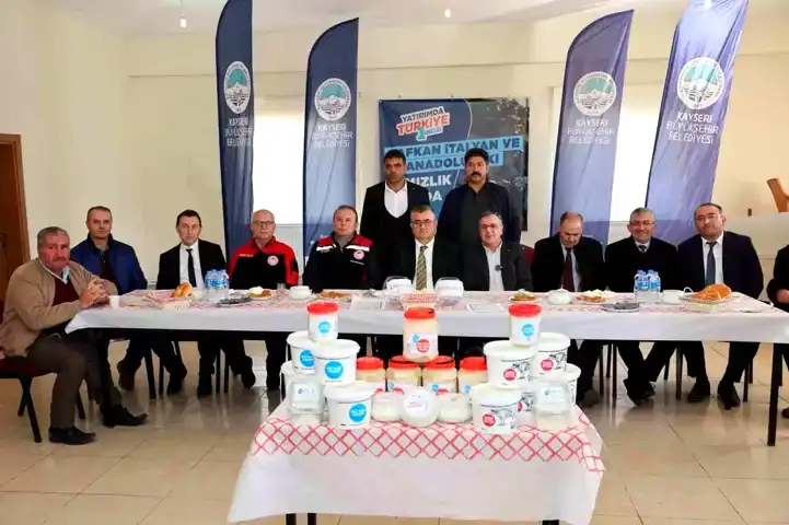 Hacılar'da Mandacılara 100 Damızlık Manda Desteği
