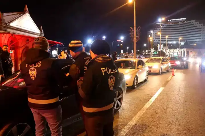 Kayseri'de Yılbaşı Gecesi Kapsamlı Güvenlik Denetimi