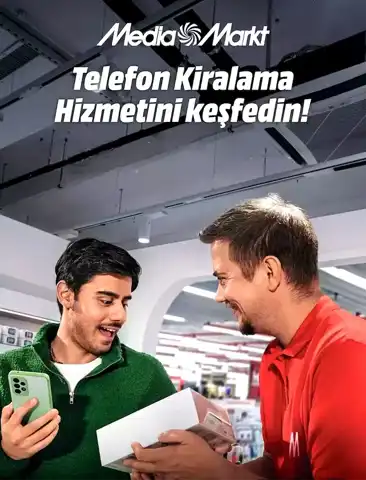 MediaMarkt'tan Telefon Kiralama Başarısı!