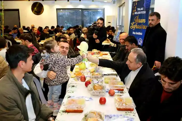 Talas'ta Ramazan İkram Sofrası